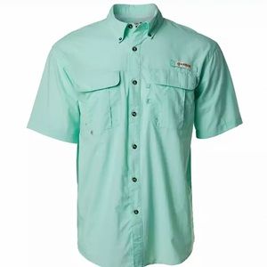 Columbia PFG Shirt Mint Green